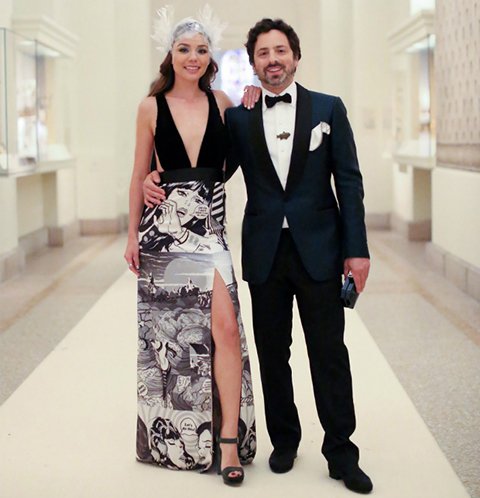 妮可·夏娜翰与布林一起出席metgala2016